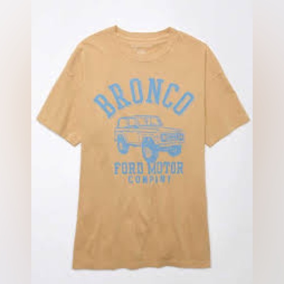 AE Oversized Bronco Graphic T-Shirt Size Medium - Picture 1 of 4